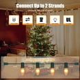 thumbnail image 2 of Cadena de luces GOOTHY C9, color blanco esmerilado, 7,6 m, 120 V, para exteriores, 2 of 8