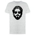 thumbnail image 1 of Bearded Man In Sunglasses T-Shirt Men -Image by Shutterstock, Male Small, 1 of 2