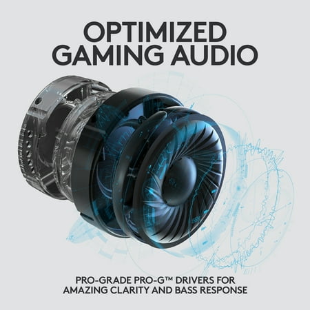 Logitech - G PRO Wired Stereo Over-the-Ear Gaming Headset for Meta Quest 2 - Black
