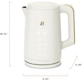 thumbnail image 2 of Hervidor eléctrico IT'S BRAZILIAN Beautiful 1.7L 1500W Blanco, 2 of 8