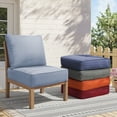 thumbnail image 2 of Unnifurnzi Patio Chair Cushions Set of 9-22 x 24 x 6 Inch Outdoor Furniture Cushion with Water Resistant & Removable Cover Outdoor Chair Cushion for Outdoor Furniture Sofa Couch-Baby Blue, 2 of 7
