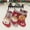 santa snowman deer, variant on 3PCS 18" Christmas Stocking Classic Large Stockings Santa, Snowman, Reindeer Xmas Character for Family Holiday Christmas Party Decorations