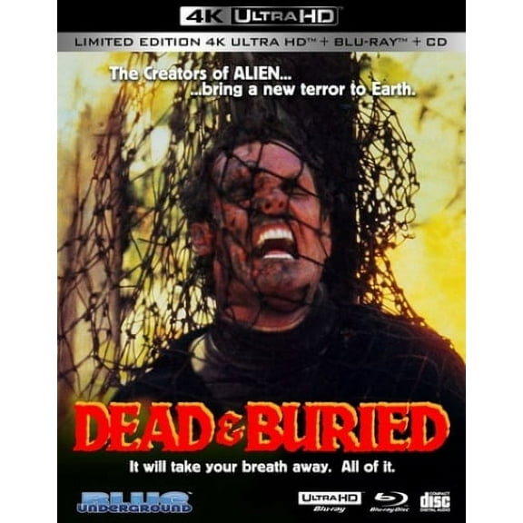 Dead & Buried (3-Disc Limited Edition - Cover B 'Burned') [4K Ultra HD   Blu-ray   CD]