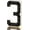 3, variant on 2026 New Solar House Numbers for Outside, Light Up Address Numbers for House, No Drill Adhesive or Screw Mount, IP65 Waterproof LED Illuminated Modern Address Sign, Dusk to Dawn (3, 6.7 inch)