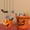 A, variant on Pumpkin Bucket Portable Pumpkin Trickling Candy Bucket Bracket Is Suitable for Party Supplies
