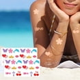 thumbnail image 3 of 270pcs Tanning Sunbathing Stickers Self Adhesive Heart Lips Dolphin Butterfly Cherry Body Sticker Tanning Bed Decals for Summer Beach Salon Party, 3 of 4