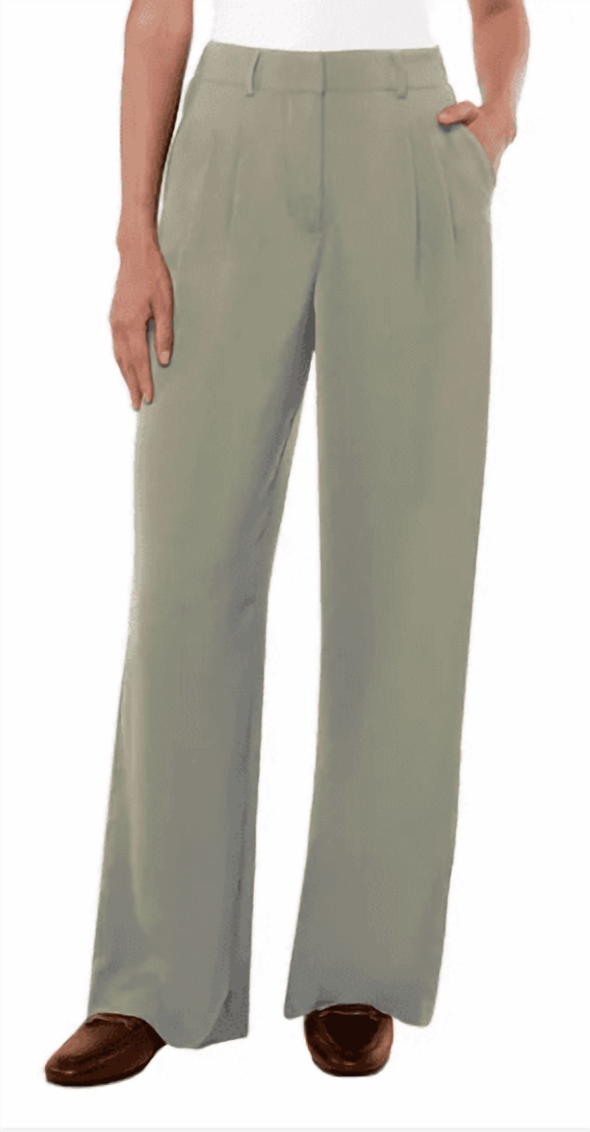 Matty M Ladies' Comfort Office Dress Pants, Black Small - Walmart.com