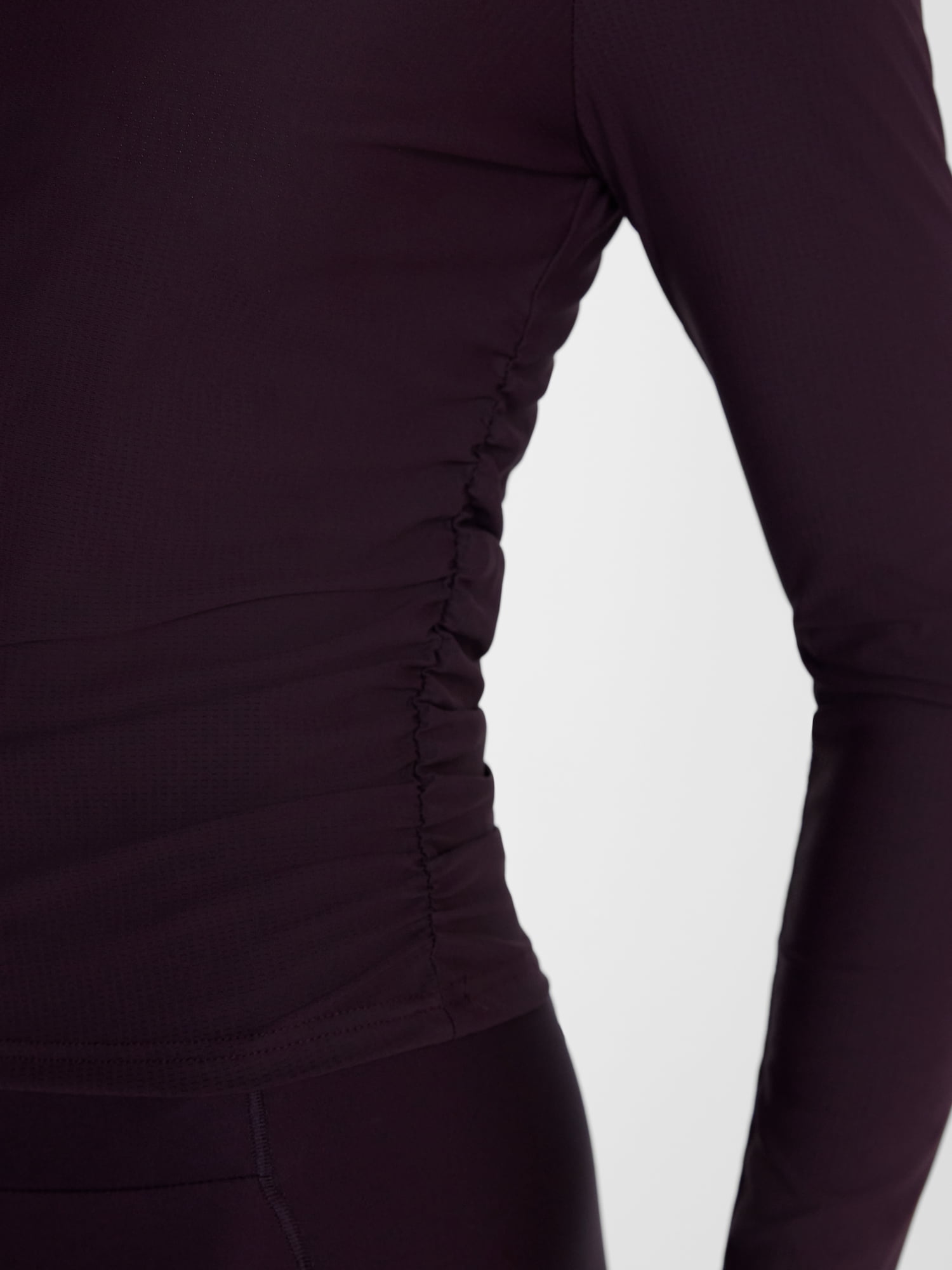 Avia Women’s Side Cinch Ruched Top, Sizes XS-XXXL