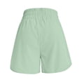 thumbnail image 7 of High Waisted Dolphin Running Shorts Womens for Gym Workout Athletic Green L, 7 of 7
