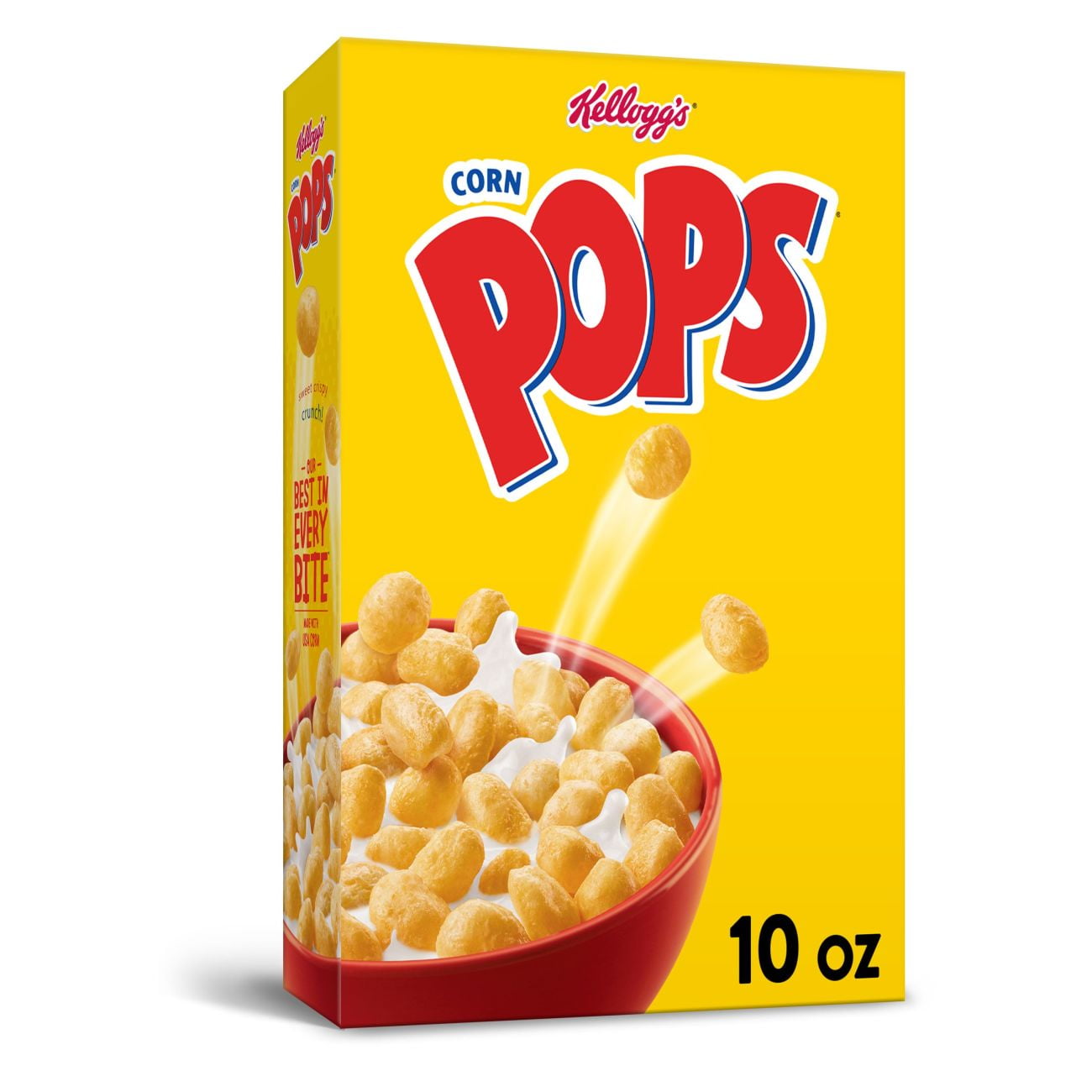 Kellogg's Corn Pops, Breakfast Cereal,Original, 10 Oz