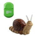 thumbnail image 4 of Milaget Motohomeau Remote Control Mock Fake Snail RC Toy Prank Insect Joke Scary Trick Snail Khaki, 4 of 9