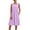 A-Purple, variant on cocolona Linen Dress for Women Summer Sleeveless Pleated Flowy Midi Dress Vacation Beach Sundress with Pockets