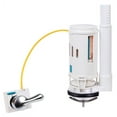 thumbnail image 1 of 2In Toilet Cistern Flush Valve Overflow Lever Operated Dual Flush Toilet Tank, 1 of 10