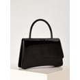 thumbnail image 7 of RUMANLAND Women's Glossy Patent Leather Top Handle Handbag, Vintage Evening Shoulder Purse for Party, Wedding and Daily Wear, 7 of 7