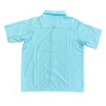thumbnail image 2 of Habit Men's Short Sleeve Blue Springs 40+ UPF Quick Dry River Shirt, TS10479 (Limpet Shell, XL), 2 of 2