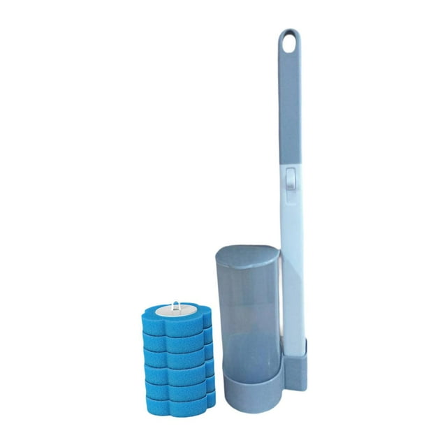 Juego de cepillos de inodoro desechables, herramientas de limpieza de pared, limpieza de inodoros Océano