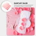 thumbnail image 3 of 100 Pcs Pink 100pcs Sanitary Bag Sanitary Napkin Disposal Bag Female Hygiene Disposal Bag Miss, 3 of 6