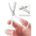 thumbnail image 6 of Portable Travel Friendly Eyebrow Shaping Set with Anti Scratch Cutter and Comb Precise Scissors and Comb, 6 of 9