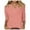 a-Rose Gold441100, variant on VNKIDY Women's Solid Color Henley V Neck T Shirts Three Quarter Sleeve Loose Fit Tees Top For Casual Daily Wear Soft Tops