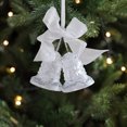 thumbnail image 1 of Puntoco Adornos de cristal para decoración navideña, diseño de escena de tienda navideña, colgantes de cortina para árbol de Navidad, 1 of 6