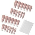 thumbnail image 6 of Long French Striped Nails for Women - 24 Piece Press-On Nail Set for Elegant, 6 of 6