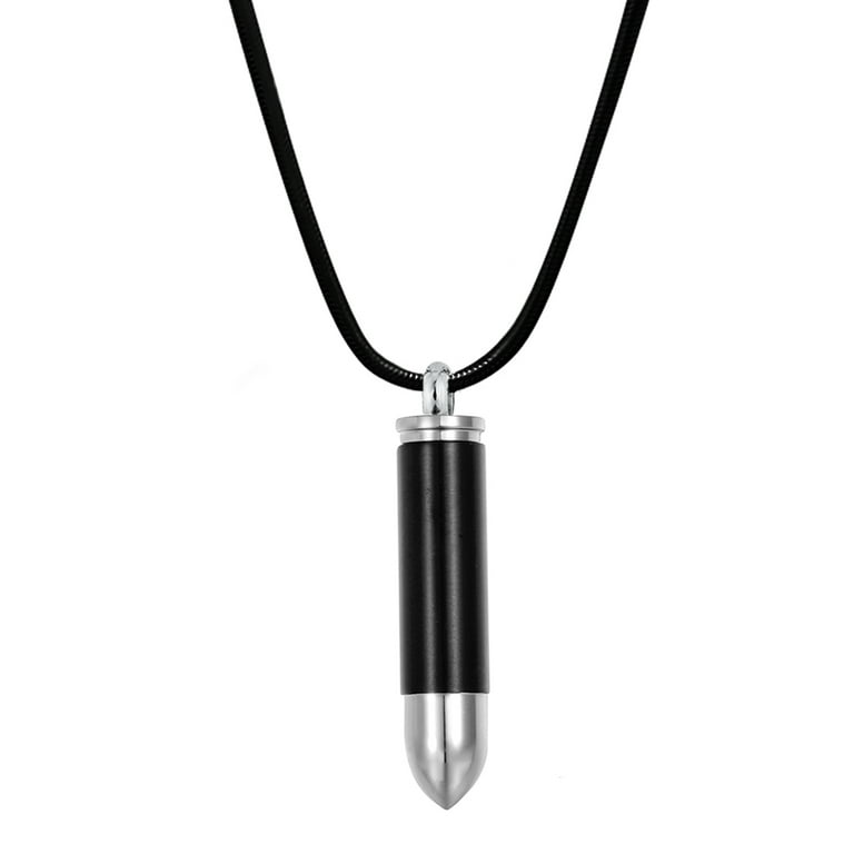 Cremation bullet shop necklace jewelry