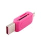thumbnail image 4 of Conector USB doble 2 en 1 para lector de tarjetas de memoria OTG para teléfono inteligente y computadora, 4 of 10