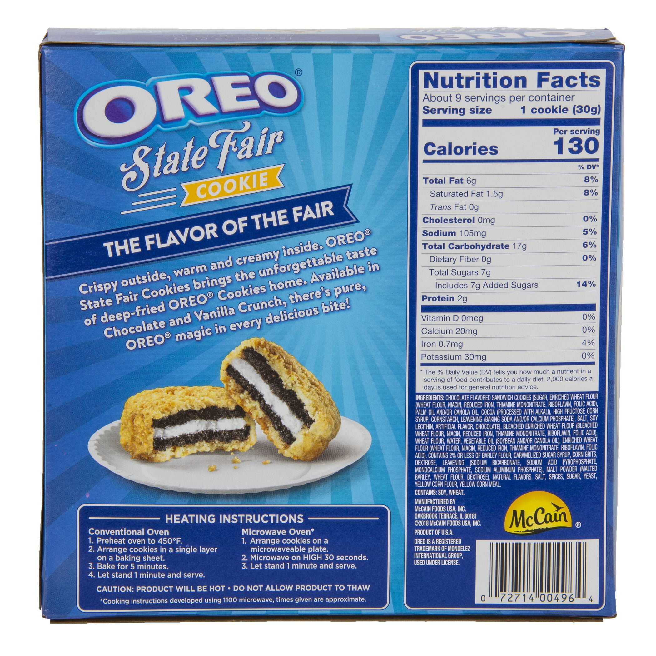 Nutrition Facts For Fried Oreos Besto Blog