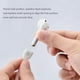 thumbnail image 2 of Correa para auriculares para AirPods 1 2 3 Pro Anti Lost Silicone Rope Holder (Blanco), 2 of 6