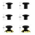 thumbnail image 5 of eXtremeRate ThumbsGear Interchangeable Ergonomic Thumbstick for PS5 Controller, for PS4 All Model Controller - 3 Height Domed and Concave Grips Adjustable Joystick - Chrome Glossy Gold & Black, 5 of 8