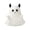 A, variant on Ghost with Horns Plush Throw Pillow Soft Stuffed Halloween Decorative Cushion for Couch Sofa Bed Living Room