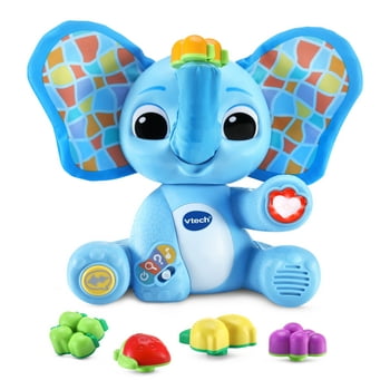 VTech Smellephant Interactive Elephant With Magical Trunk and Peek-a-Boo Flapping Ears