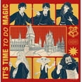 thumbnail image 2 of Girl's Harry Potter Time to Do Magic  Graphic Tee Red X Small, 2 of 5