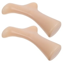 WORGEOUS 2pcs Female Plastic Foot Mannequin Sock Display Stand Mannequin Foot Model For Jewelry Bracelet Socks Presentation