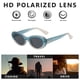 thumbnail image 4 of Gafas de sol retras del marco del hip-hop de la personalidad caliente de la muchacha del ojo de gato, hechas de PC, 4 of 5