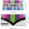 thumbnail image 4 of YISITIAN Kalimba Sticker, Colorful Kalimba Scale Sticker Thumb Piano Key Stickers Musical Note Decoration for Beginner CA919-1302, 4 of 9