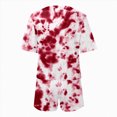 thumbnail image 6 of Kaprioy Baby Clothes for Girls Girls Outfit Sets Short Sleeve Tie-Dye T Shirt Shirts and Pockets Shorts Size 4T-14T, 6 of 6