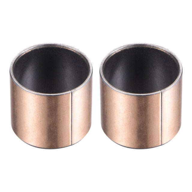 Unique Bargains Manchon 25mm x 28mm x 25mm (Simple) Roulements Enveloppés Sans Huile 2 Pack