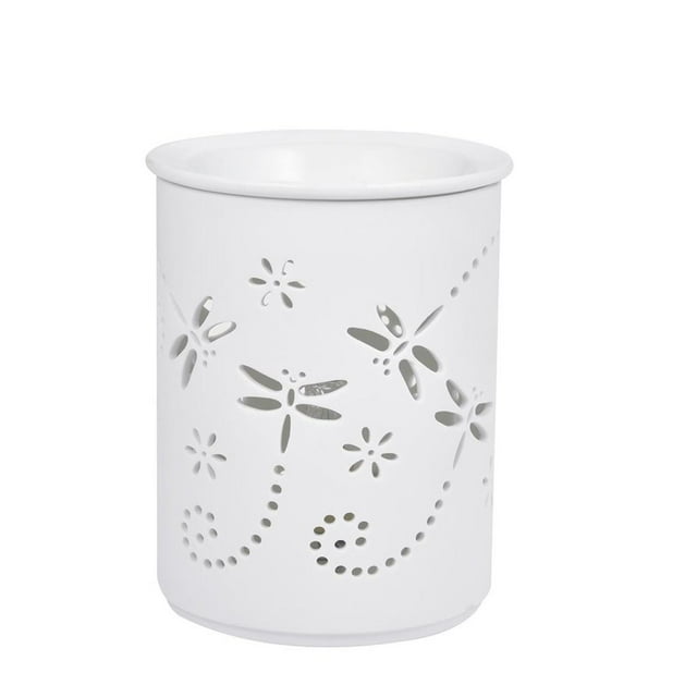 Ceramic Snowflake Aromatherapy Lamp Electric Aroma Lamp Wax Melter Essential Aroma Night Light