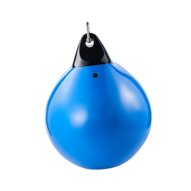 Saco de boxeo pesado de agua, saco de arena impermeable, equipo de entrenamiento de velocidad Azul