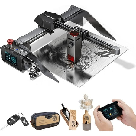 ATOMSTACK P9 M40 Engraver with Touch Screen Control Terminal, Support Offline TF Card Engraving, 40W Portable Mini Cutting Machine, Cutter for 15mm Wood Acrylic (P9 M40 Engraver)