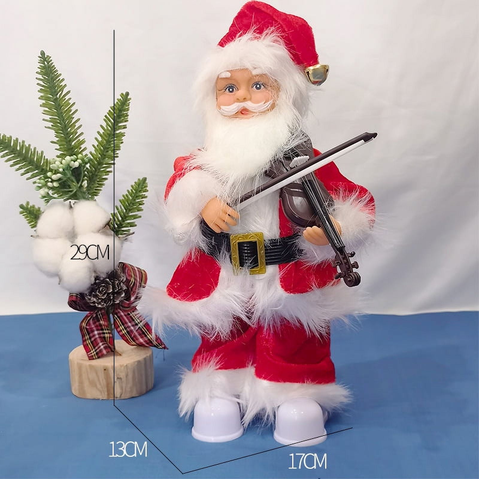 動作未確認 動く人形 ACCORDION SANTA アコーディオン サンタ人形