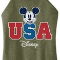 thumbnail image 3 of Disney - Americana - Mickey USA - Juniors High Neck Tank Top, 3 of 5