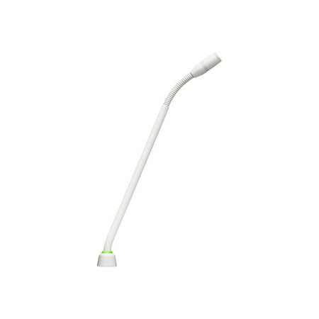 Shure MX410WLP/N - Gooseneck mount for microphone - white - for Shure MX400DP Microflex Desktop Base; Microflex MX890