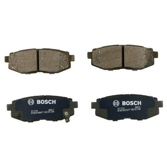 Bosch BC1124 QuietCast Premium Disc Brake Pad Set Fits Select: 2013-2016 Toyota Scion FR-S, 2010-2014 Subaru Outback