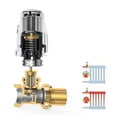 thumbnail image 3 of Temperature Control Valves With Scale ​Home Thermostatic Radiator Control Valves, 3 of 9