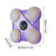 thumbnail image 3 of Almohadilla de perforación de pared de boxeo de música Bluetooth | Entrenador de coordinación mano-ojo con pantalla de objetivo retroiluminada | Conexión de teléfono inteligente | Almohadilla de, 3 of 9