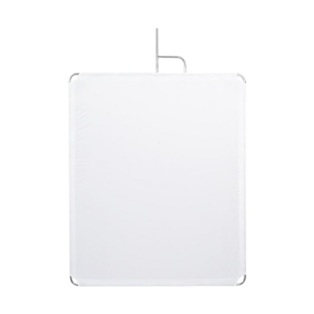 Marco para fotos con bandera, panel de luz, tela suave, duradero, profesional, reemplazable, con tela blanca
