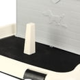 thumbnail image 3 of Bandeja de plástico para cachorros de perro de interior, l de malla, inodoro con pared de simulación para Zulema Bandeja de malla para inodoro para mascotas, 3 of 6