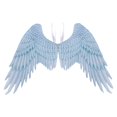 thumbnail image 4 of BYHONG Carnival Carnival Props Adult Party Fancy Dress Foldable Angel White One Size, 4 of 4